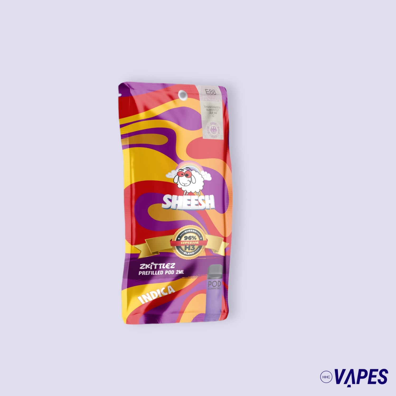 SHEESH - 96% H2 Superior Pod 2ml - Zkittlez