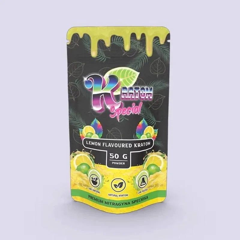 Kratompulver 50g - Lemon & Lime - HHC VAPES