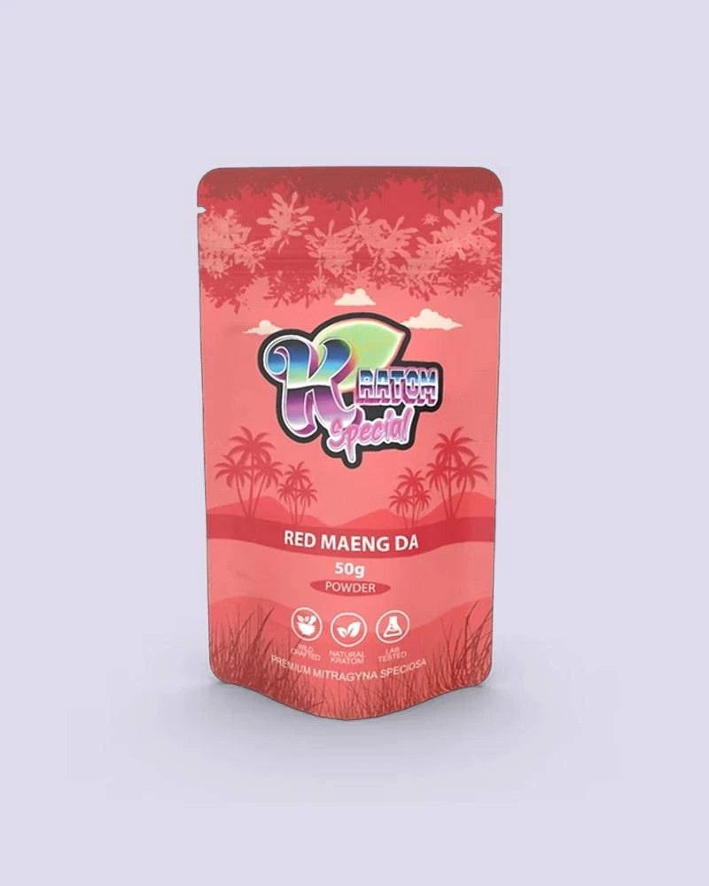 Kratompulver 50g - Red Maeng Da - HHC VAPES