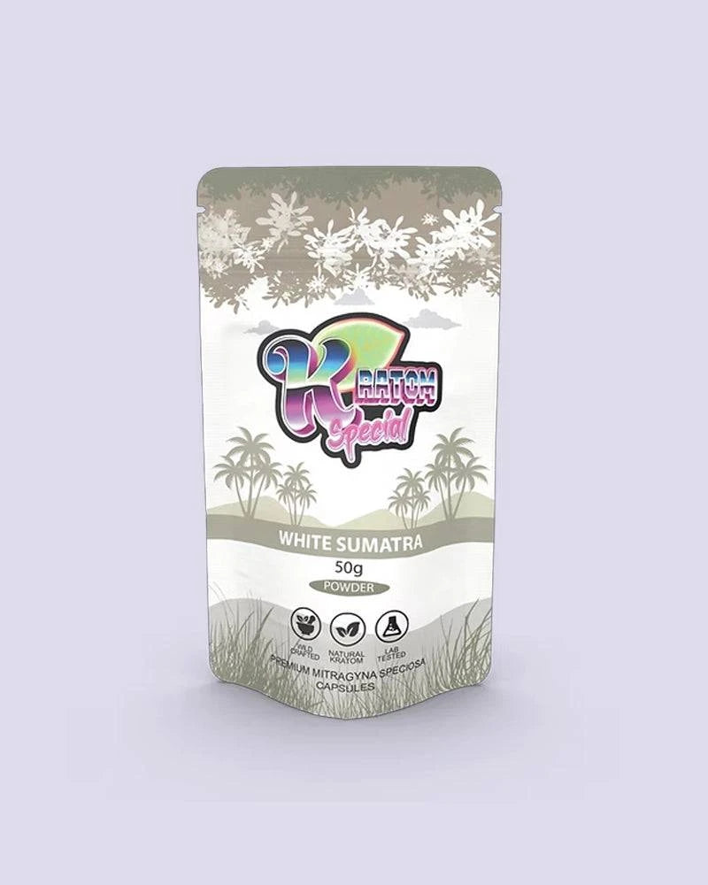 Kratompulver 50g - White Sumatra - HHC VAPES