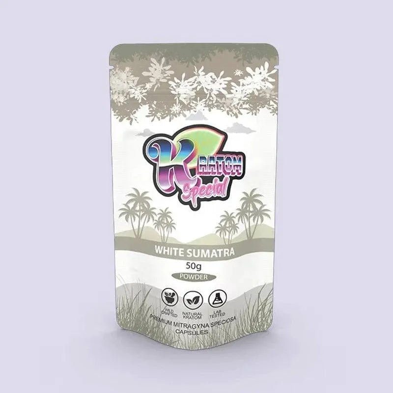 Kratompulver 50g - White Sumatra - HHC VAPES