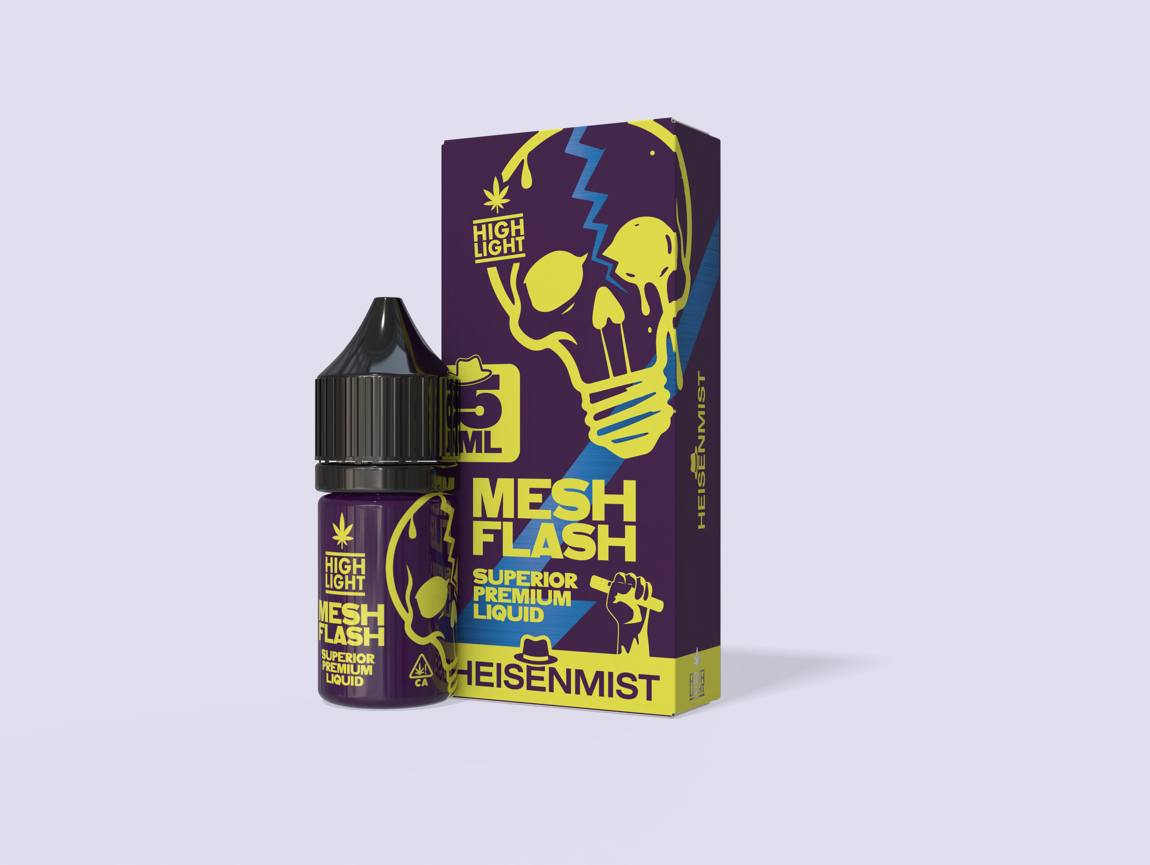 Highlight-Meshflash e-liquid - Heisenmist 5 ml