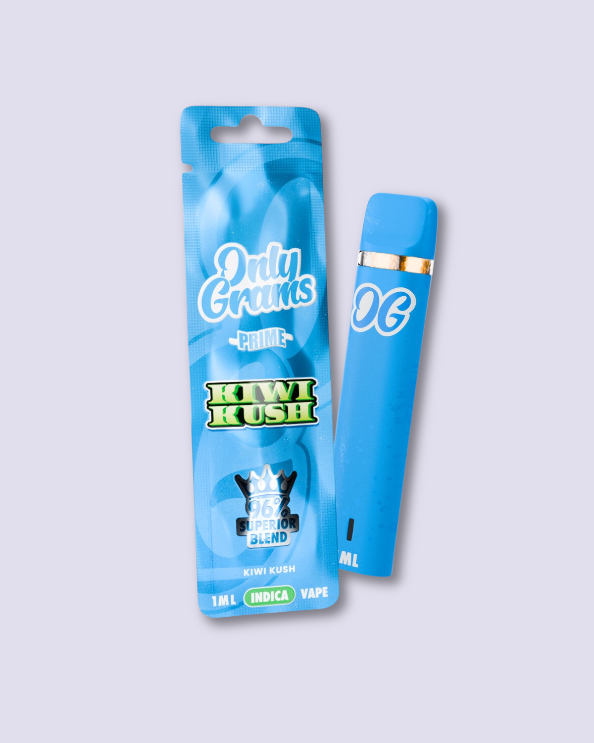 Only Grams Superior Vape Pen 96% - Kiwi Kush