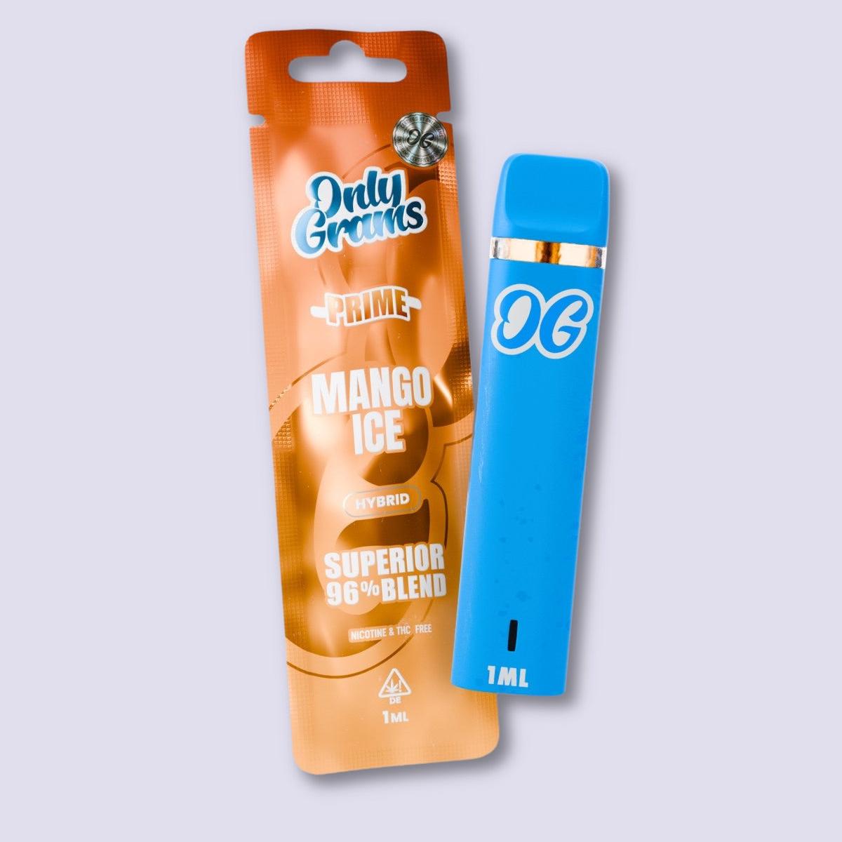 Only Grams Superior Vape Pen 96% - Mango Ice
