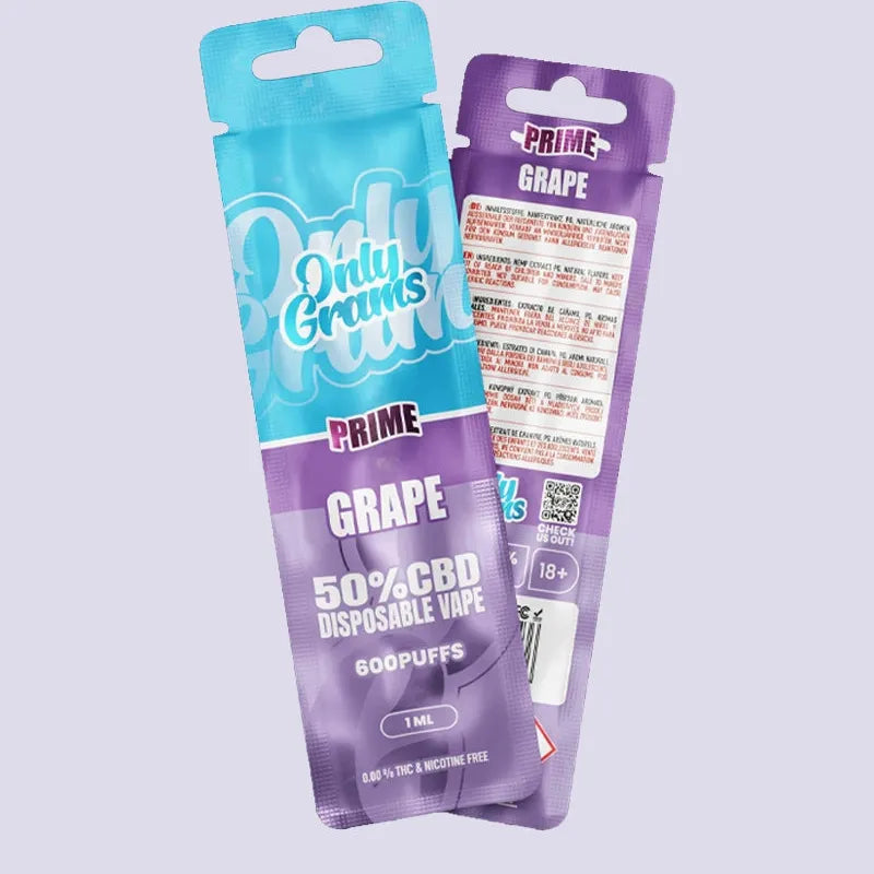 OnlyGrams CBD Vape Pen 50 % - Druva - HHC VAPES