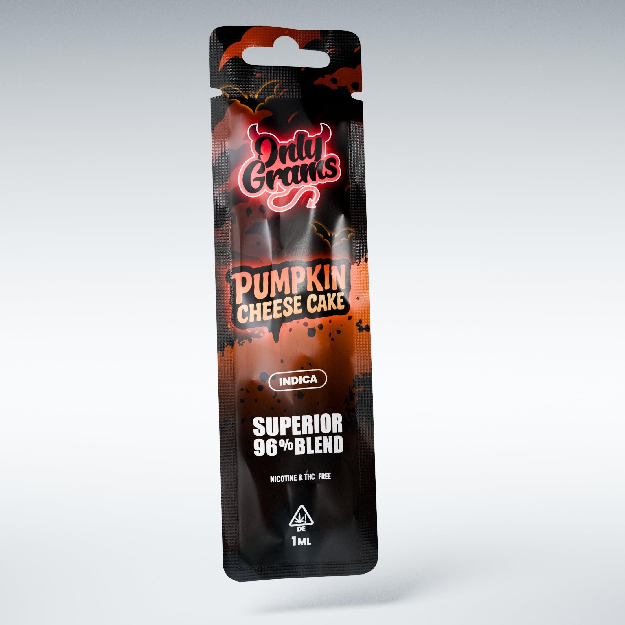 OnlyGrams Superior Vape Pen 96% Pumpa Cheesecake (Halloween Special)