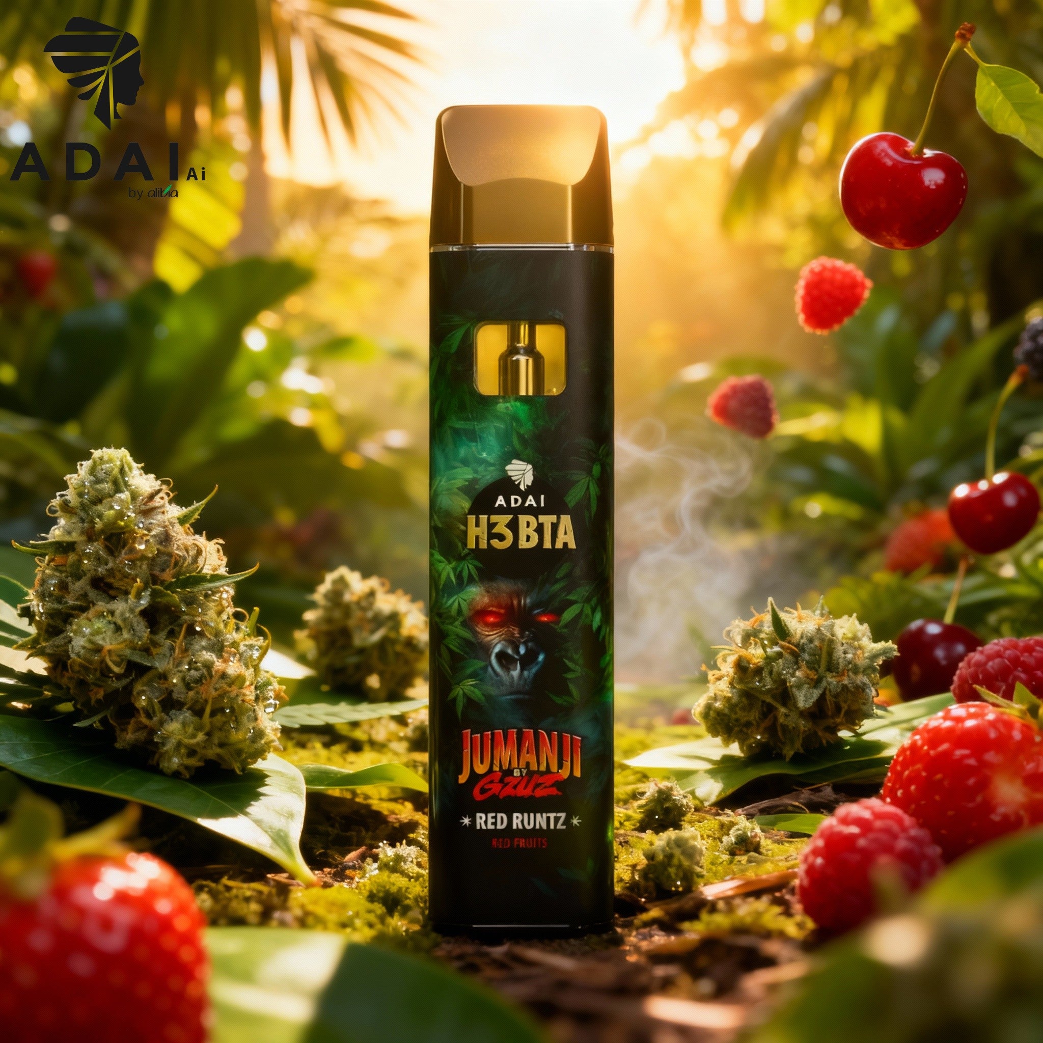 JUMANJI VAPE - H3BTA - Red Runtz (Red Fruits)