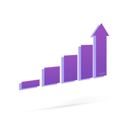 Grafik als Darstellung für den wachsenden HHC-Trend in Deutschland