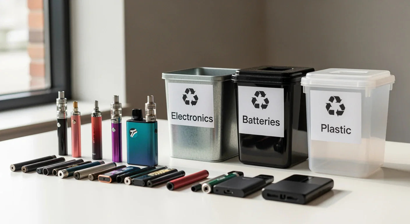 Vapes entsorgen: So machst du es richtig