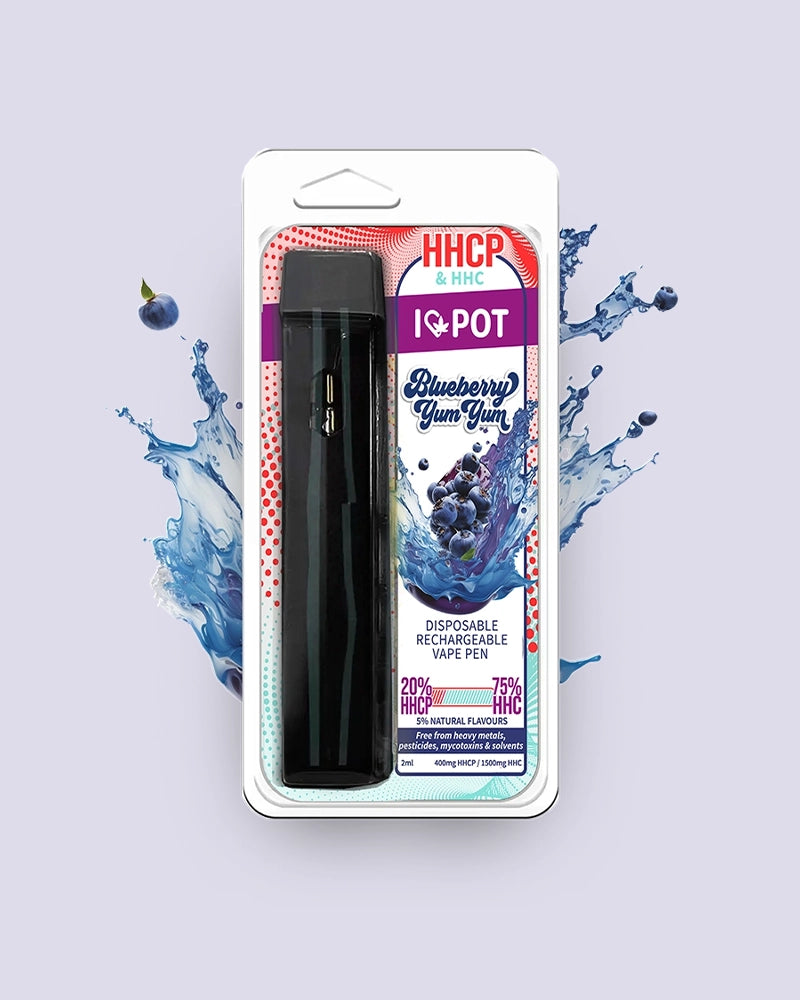 HHCP Vape Pen 20% - Blueberry Yum Yum 2ml