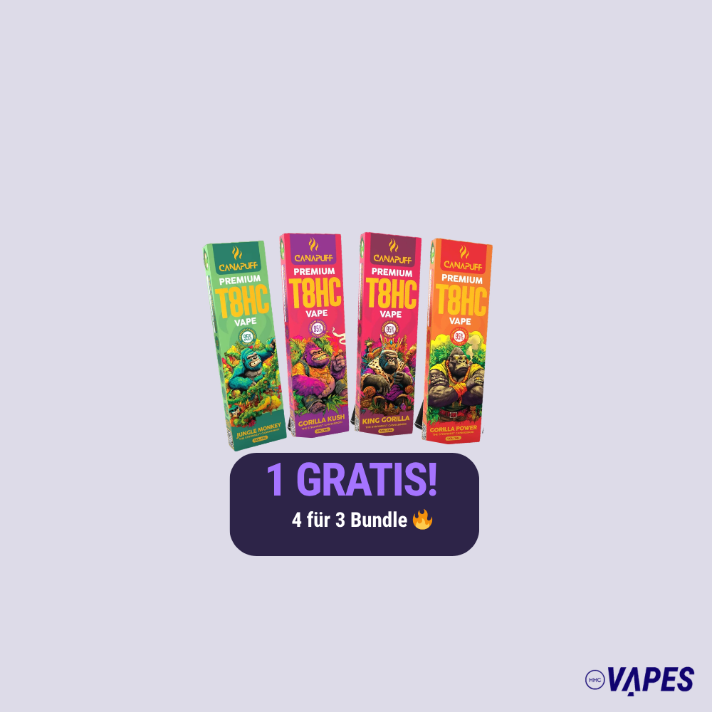 4 für 3 T8HC Vape Bundle