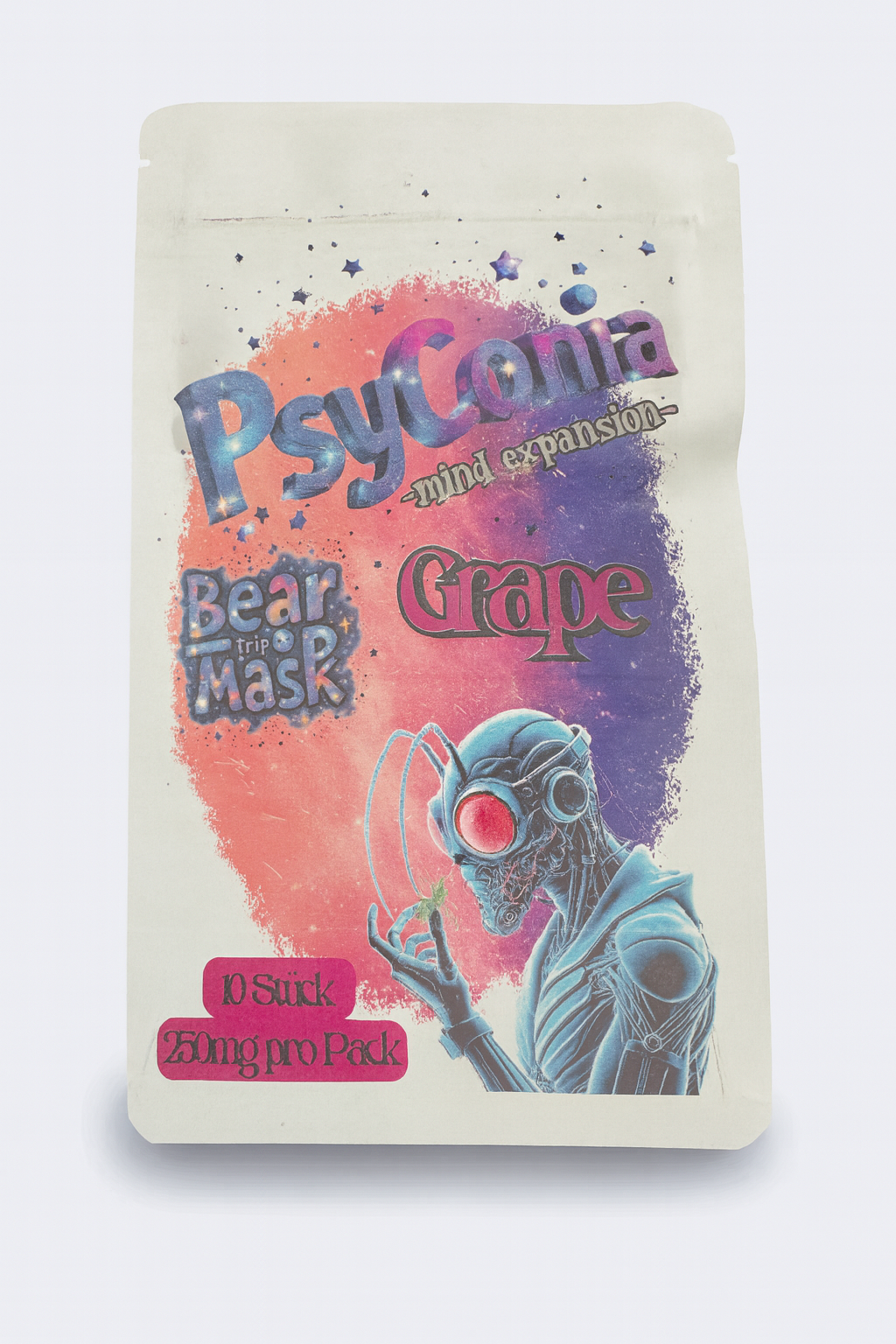 Psyconia Bear Trip MasK - Grape HPC 250mg HHCVapes