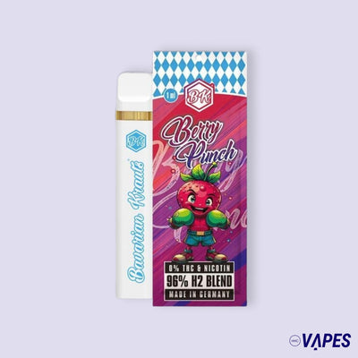 BK Vapes H2 96% - Berry Punch 1ml HHC VAPES