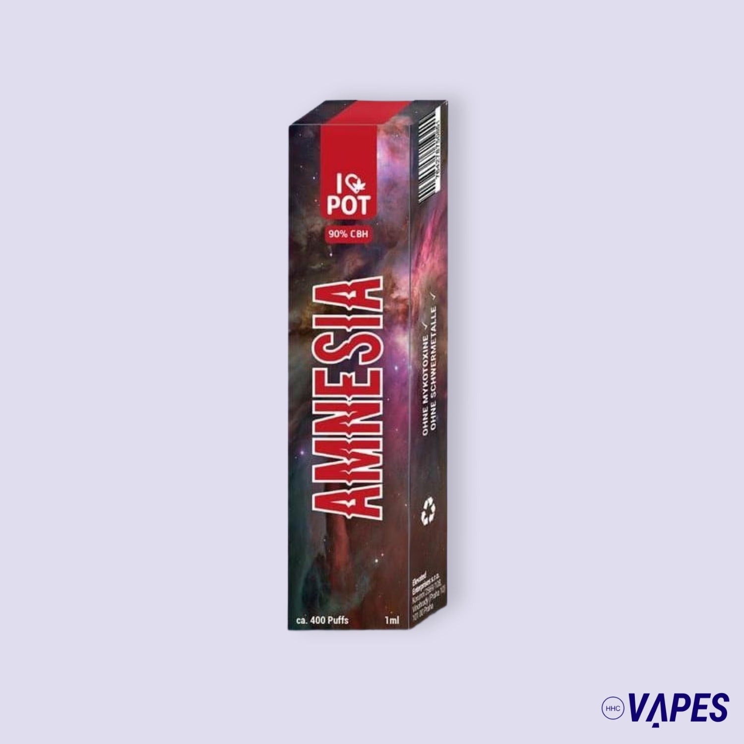 CBH Vaper Pen 90% - Amnesia Vaper HHC