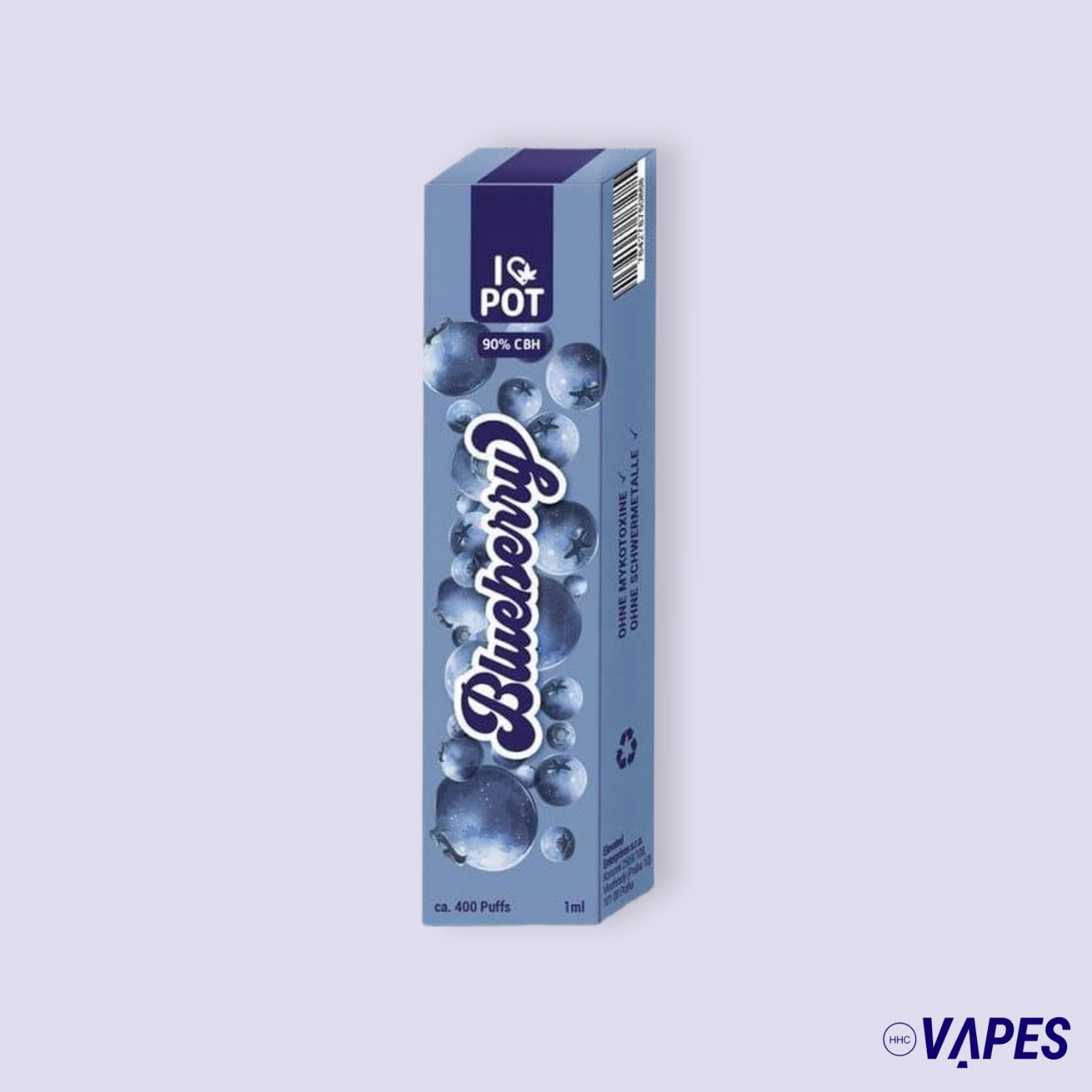 CBH Vaper Pen 90% - blueberry Vaper HHC