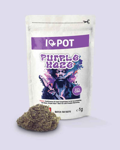 I Love Pot CBH Blüte - Purple Haze 33%