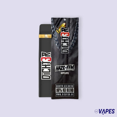 DICHT3R - 96% H3 Blend Vape - Haze-FFM (Doppelapfel) HHC VAPES