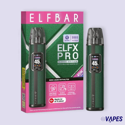Elfbar ELFX Pro Refillable Kit forest HHC VAPES