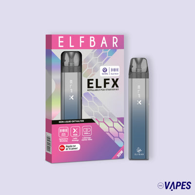 Elfbar Elfx Kit - Dark Sea HHC VAPES