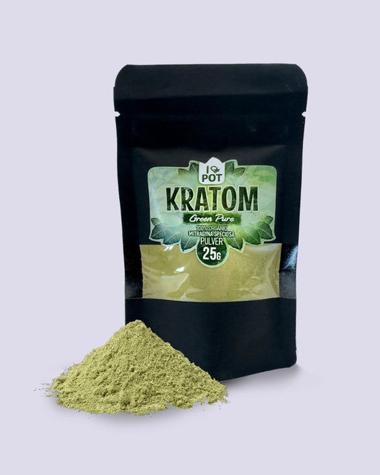 Kratompulver - Pure Green