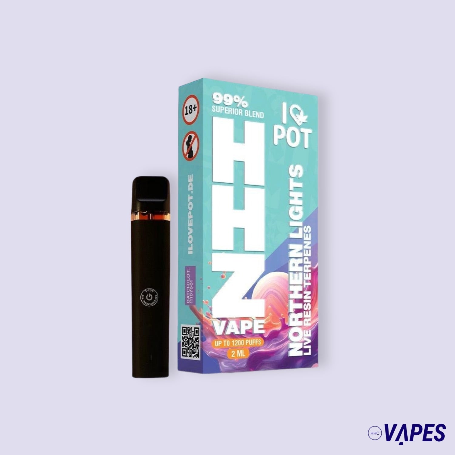 HHZ Vape Pen 95% - Northern Lights 2ml HHC VAPES