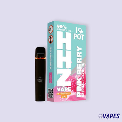 HHZ Vape Pen 95% - Pink Berry 2ml HHC VAPES