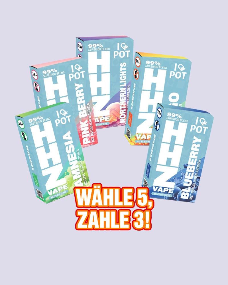 5 für 3 HHZ Vape Bundle