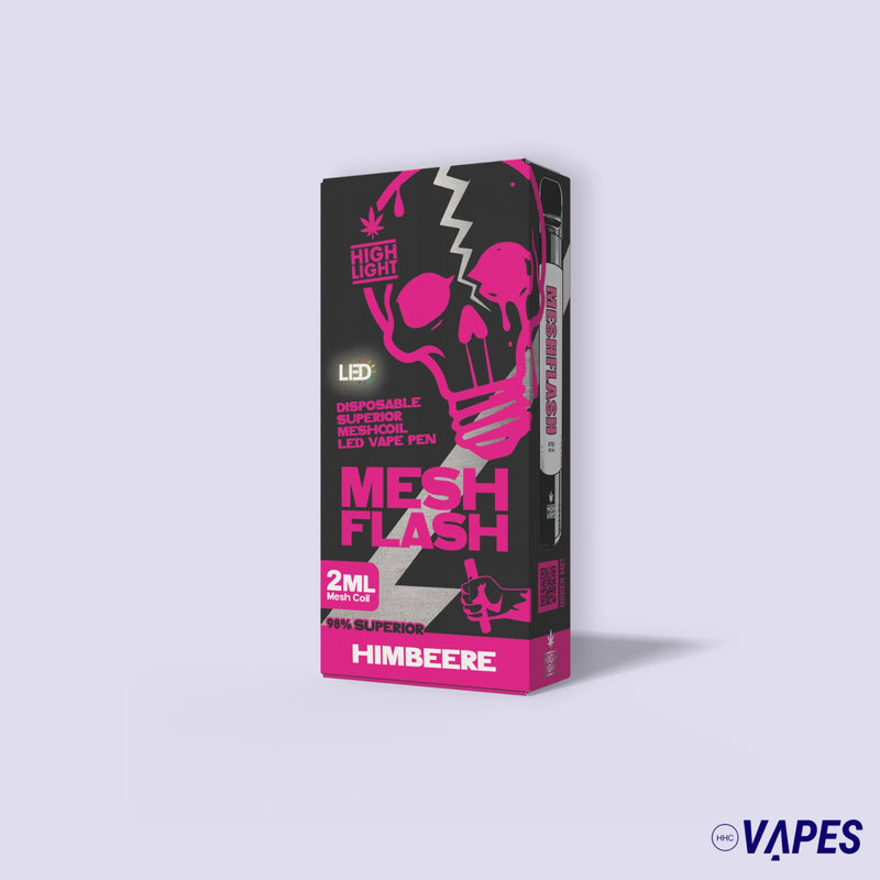 Highlight-Meshflash H2 Superior Málna 2ml HHC Vapes