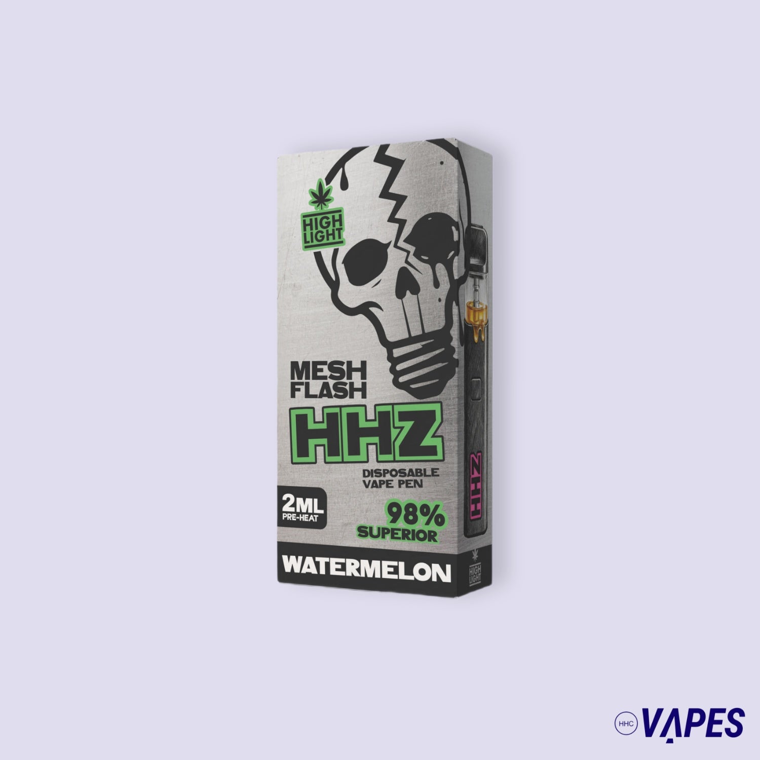 Highlight Meshflash HHZ Watermelon 2 ml HHC VAPES