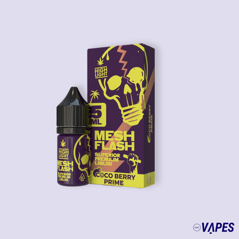 Highlight-Meshflash Liquid - Coco Berry Prime 5ml HHC VAPES