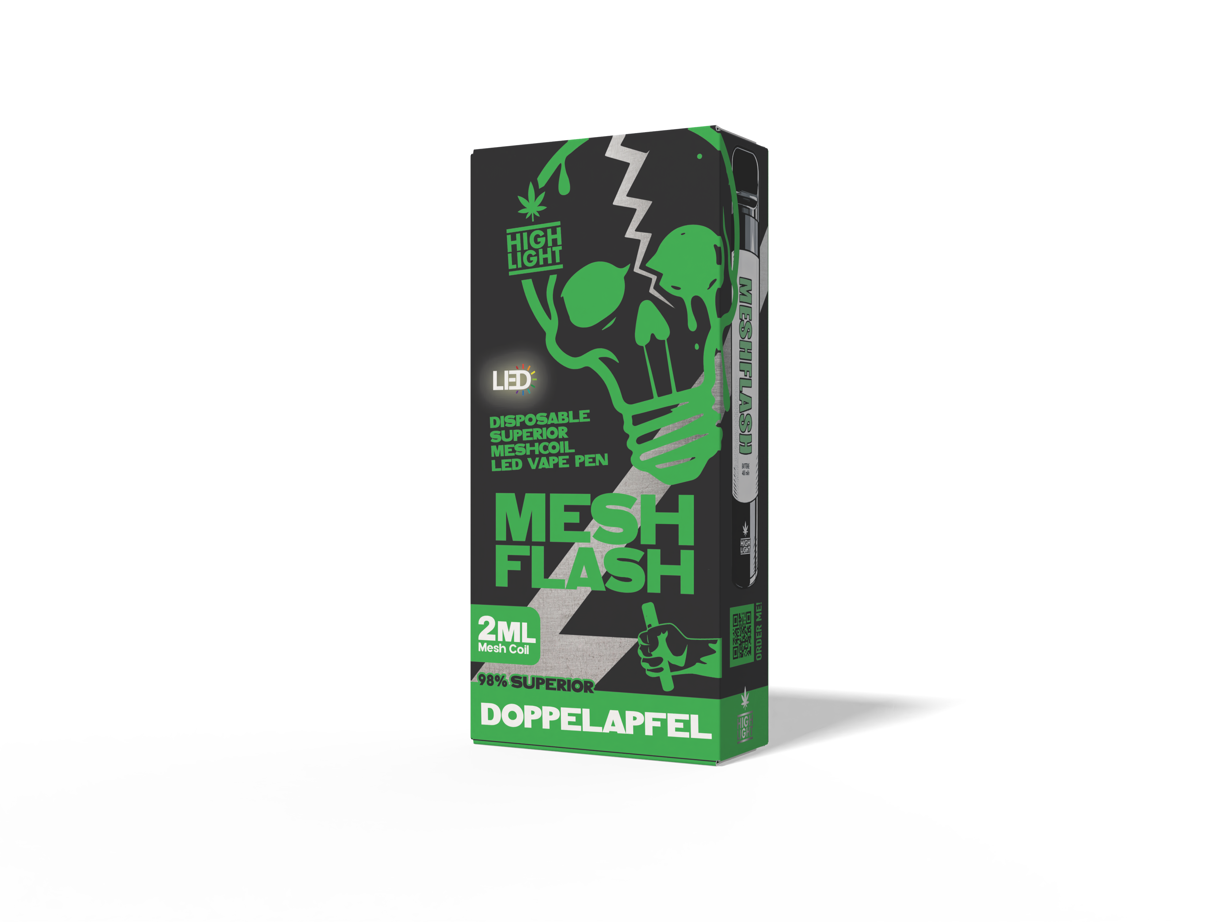 Highlight-Meshflash H2 Superior Blend Doppelapfel 2ml