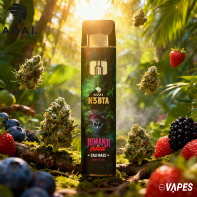 JUMANJI VAPE - H3BTA - Cali Haze (Berry Gelato) HHC VAPES