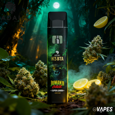 JUMANJI VAPE - H3BTA - Super Lemon (Lemon Haze) HHC VAPES