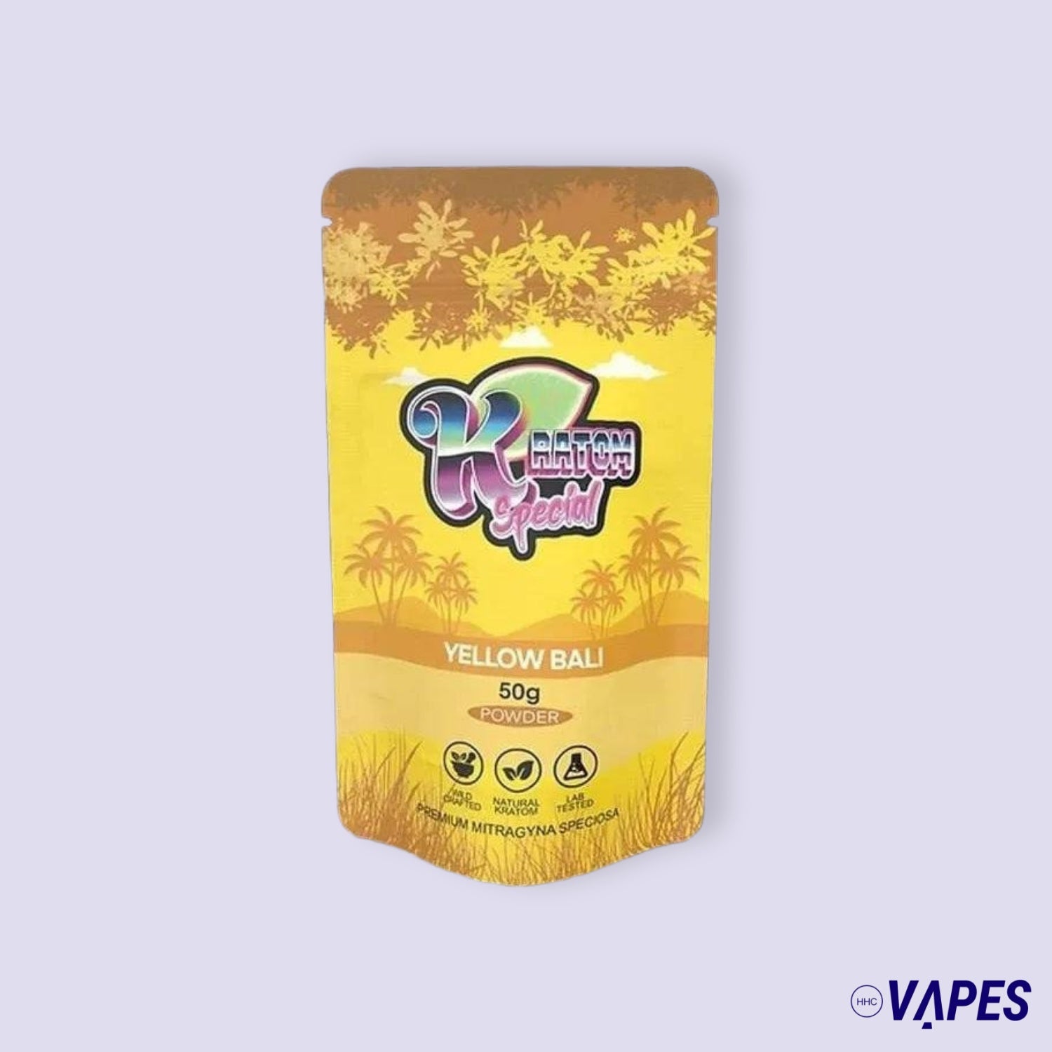 Kratompulver 50g - Yellow Bali HHC VAPES