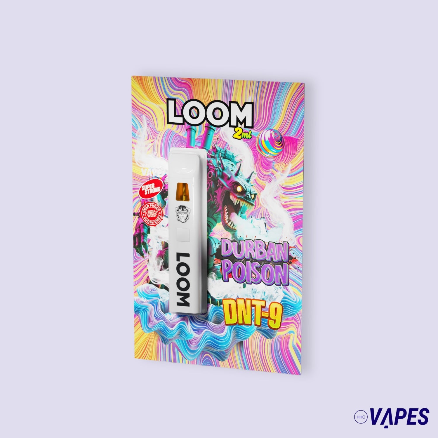 LOOM - DNT9 - Durban Poison 2ml HHC VAPES