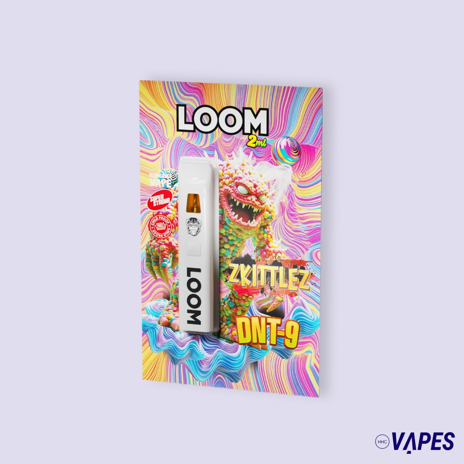 LOOM - DNT9 - Zkittlez 2ml HHC VAPES