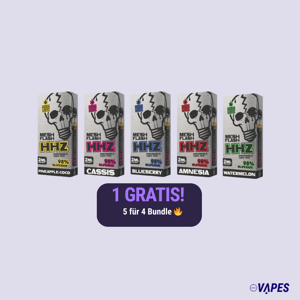 MeshFlash HHZ Vapes 5für4 Bundle
