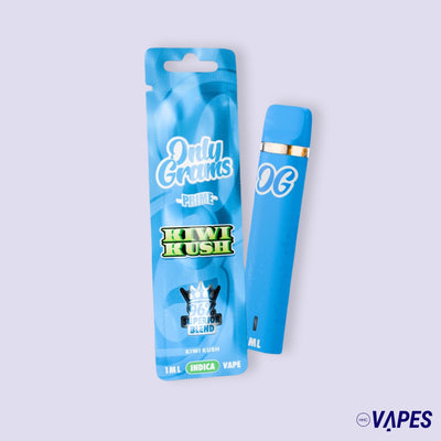 Only Grams Superior Vape Pen 96% - Kiwi Kush HHC VAPES