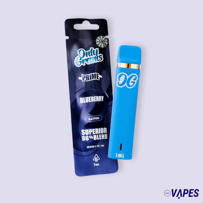 OnlyGrams Superior Vape Pen 96% - Blueberry HHC VAPES