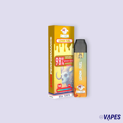 SHEESH Vape - Superior Line 1ml - Lemon Fuel - 98% Superior + Live Resin terpeny HHC VAPES