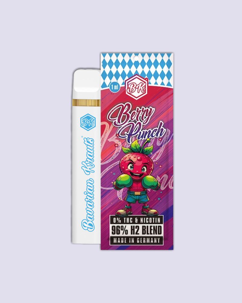 BK Vapes H2 96% - Berry Punch 1ml