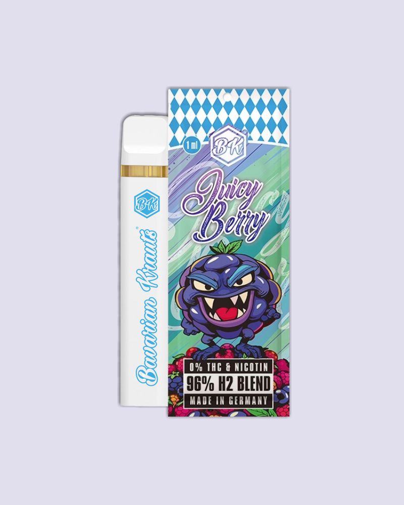 BK Vapes H2 96% - Juicy Berry 1ml