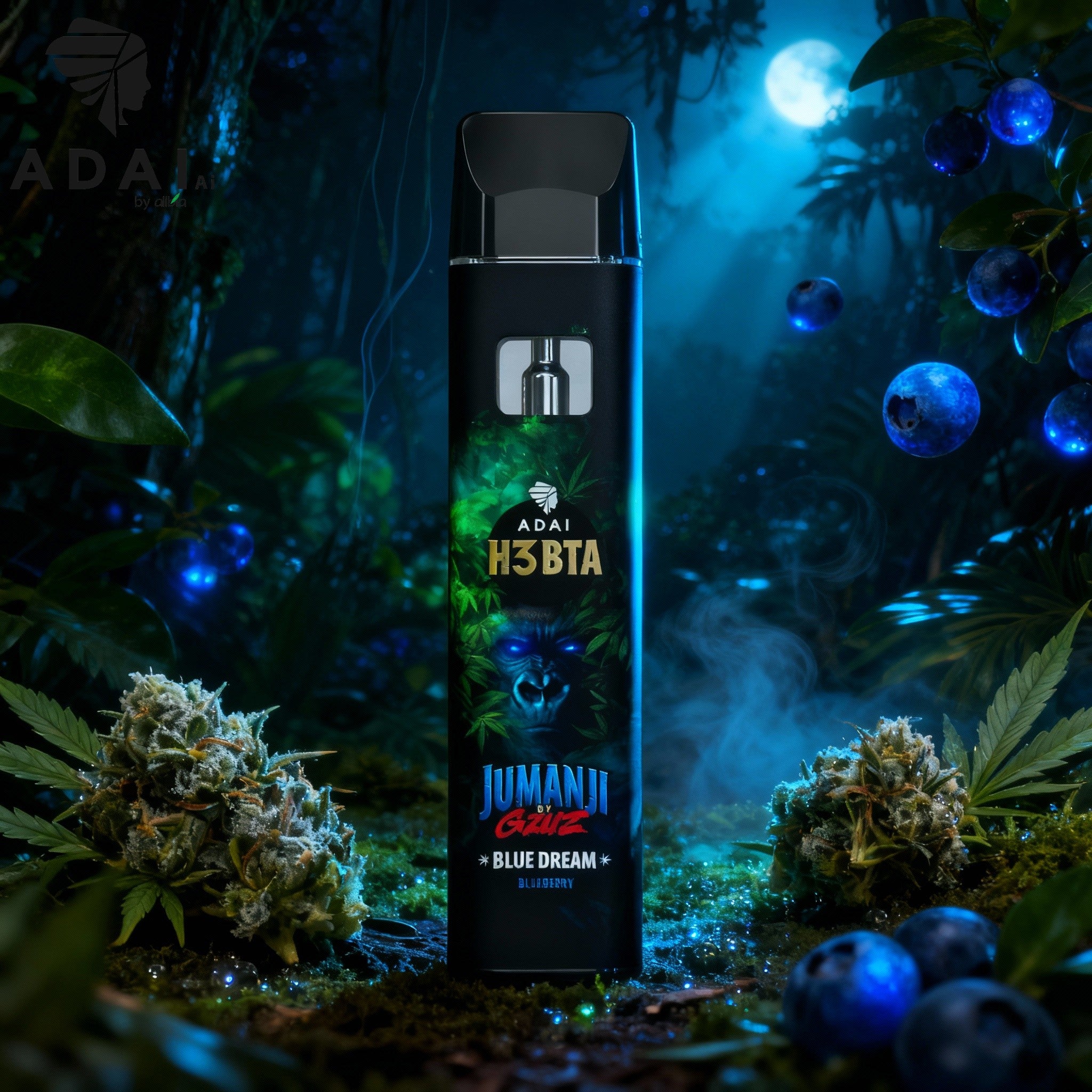 JUMANJI  VAPE - H3BTA - Blue Dream (Blueberry)
