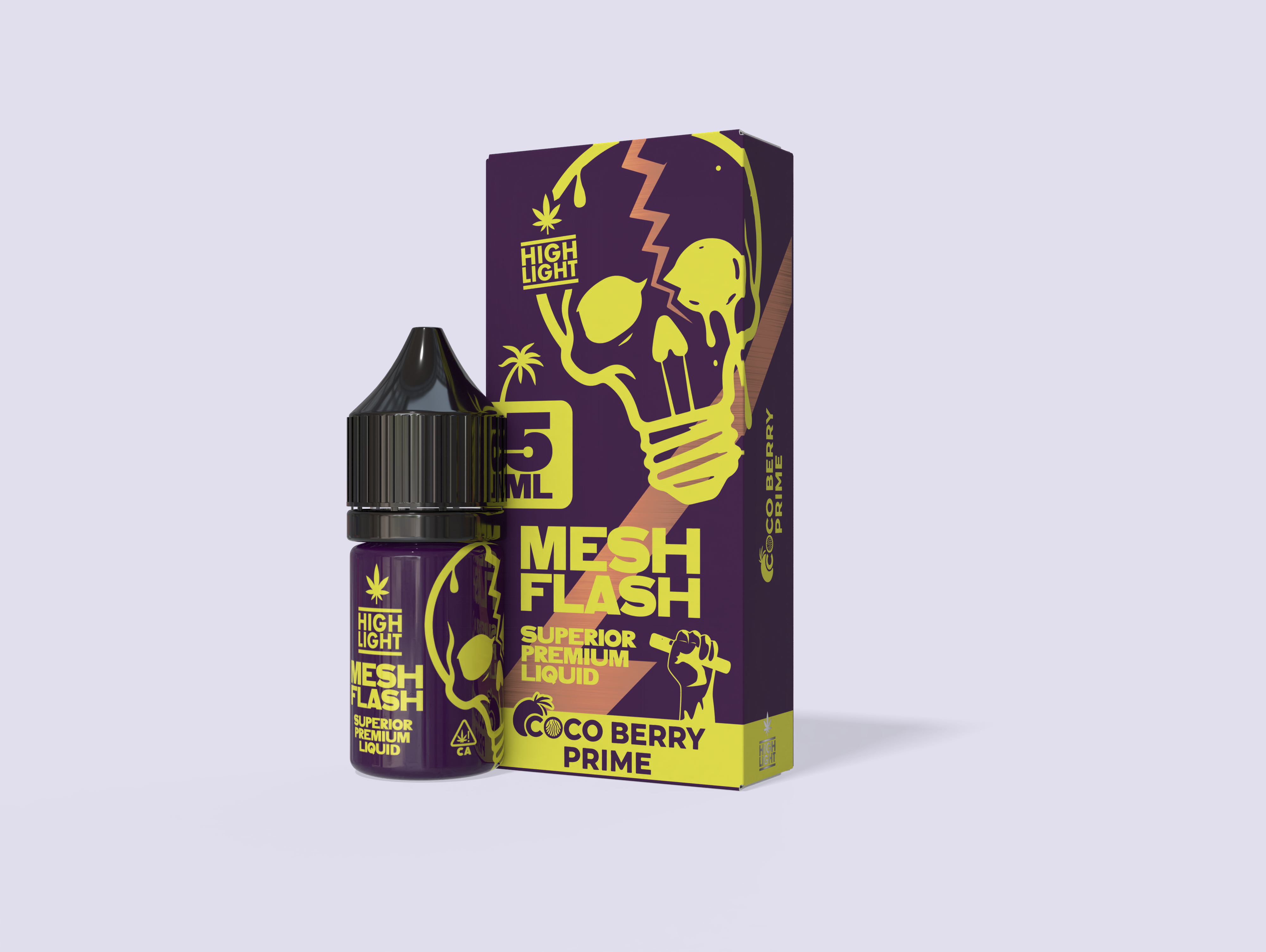 Highlight-Meshflash Liquid - Coco Berry Prime 5 ml