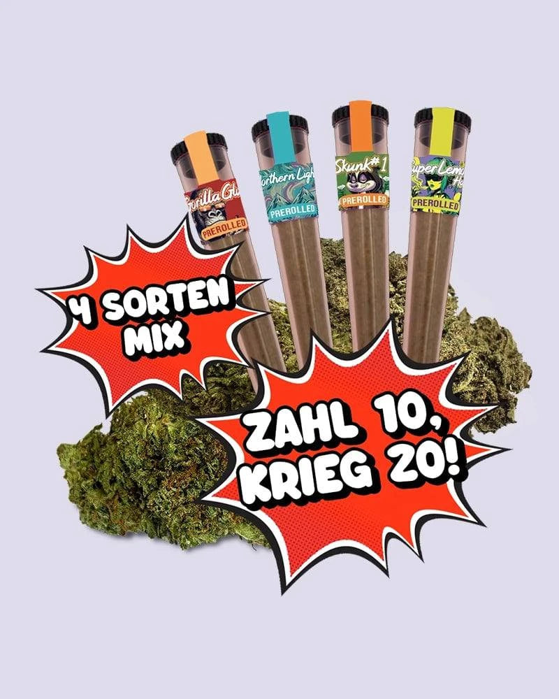 Summer Special – 20 für 10 HHZ Pre Roll Bundle - HHC VAPES
