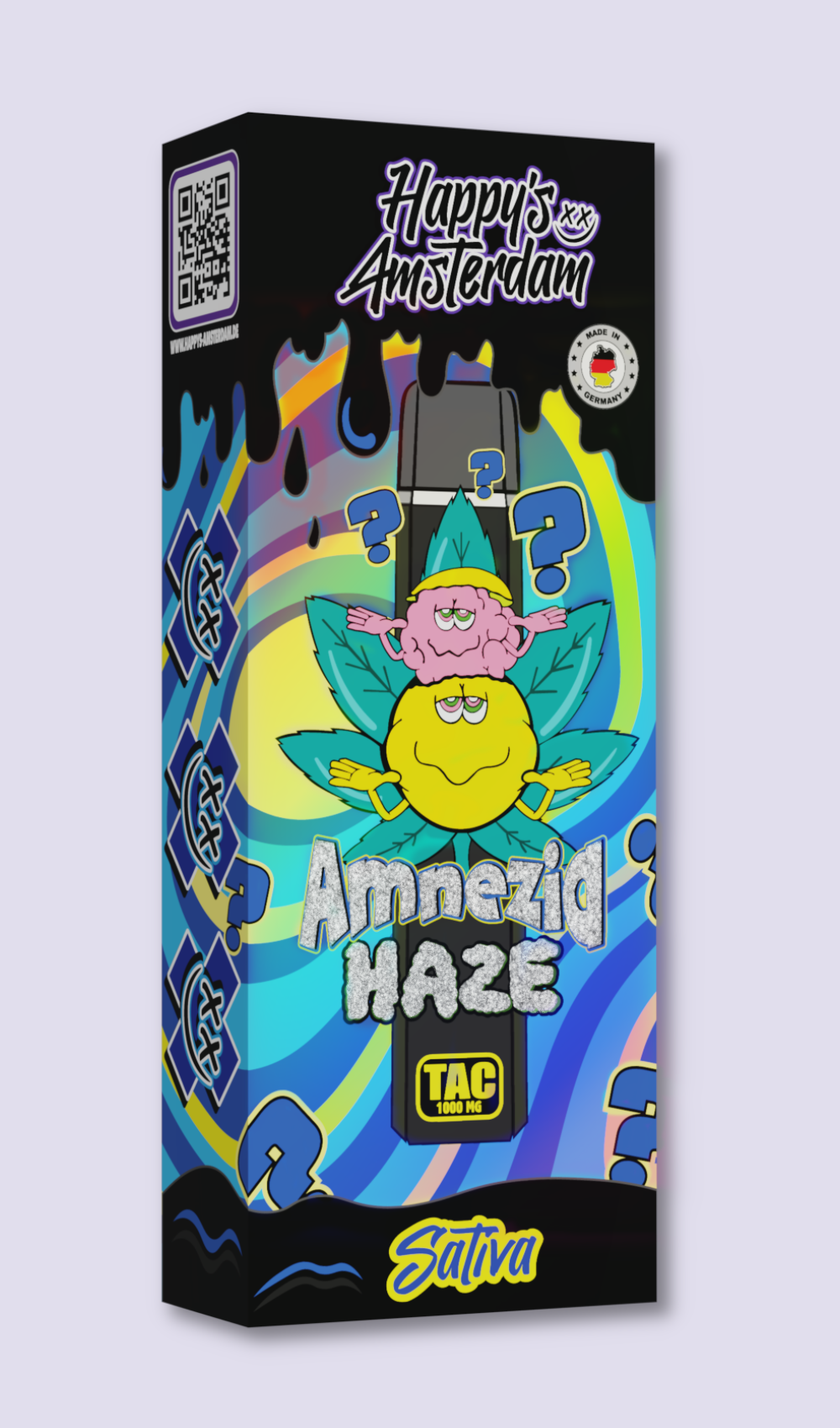 Happy‘s Amsterdam TAC Vape - Amnezia Haze
