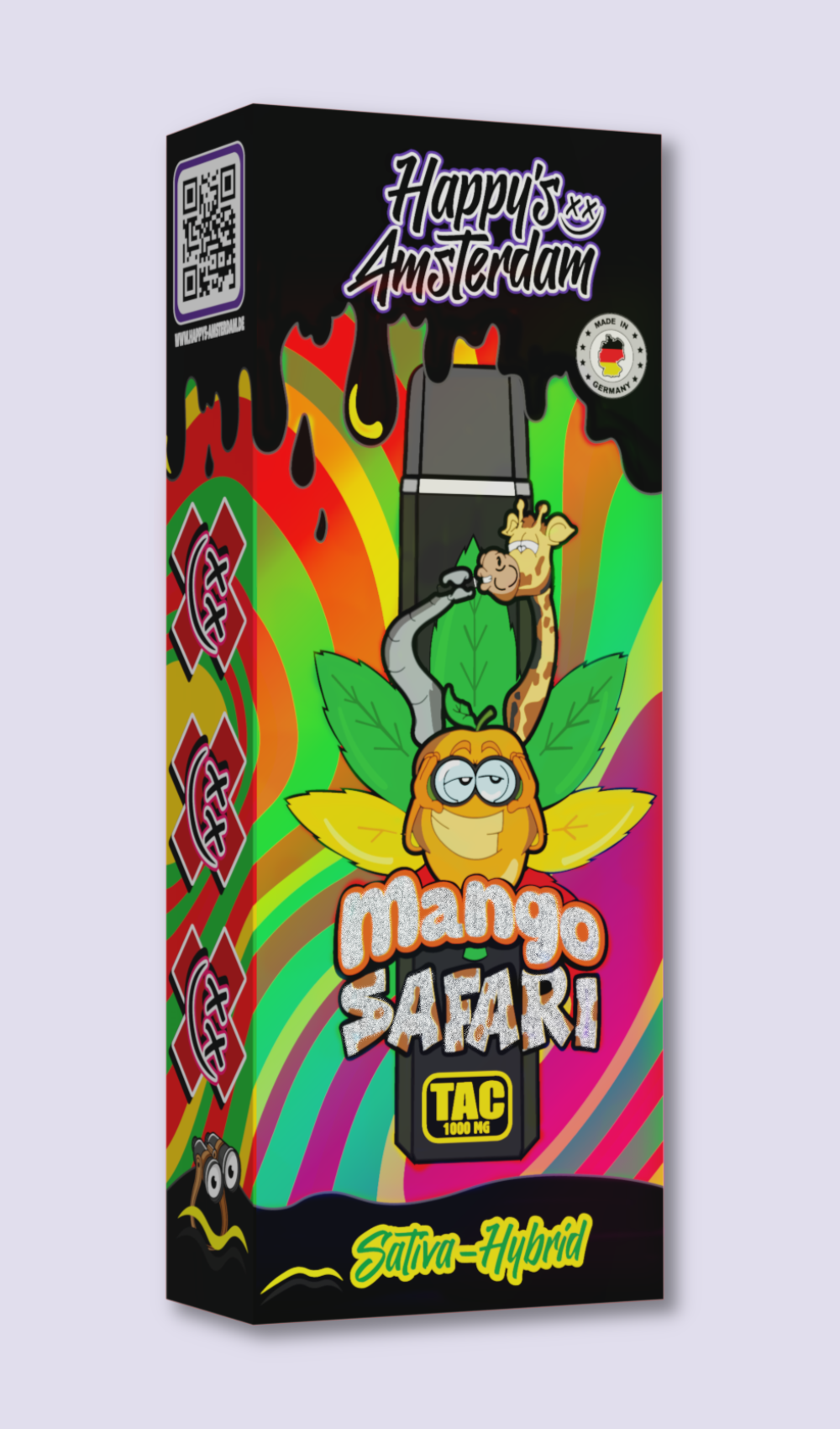 Happy‘s Amsterdam TAC Vape - Mango Safari