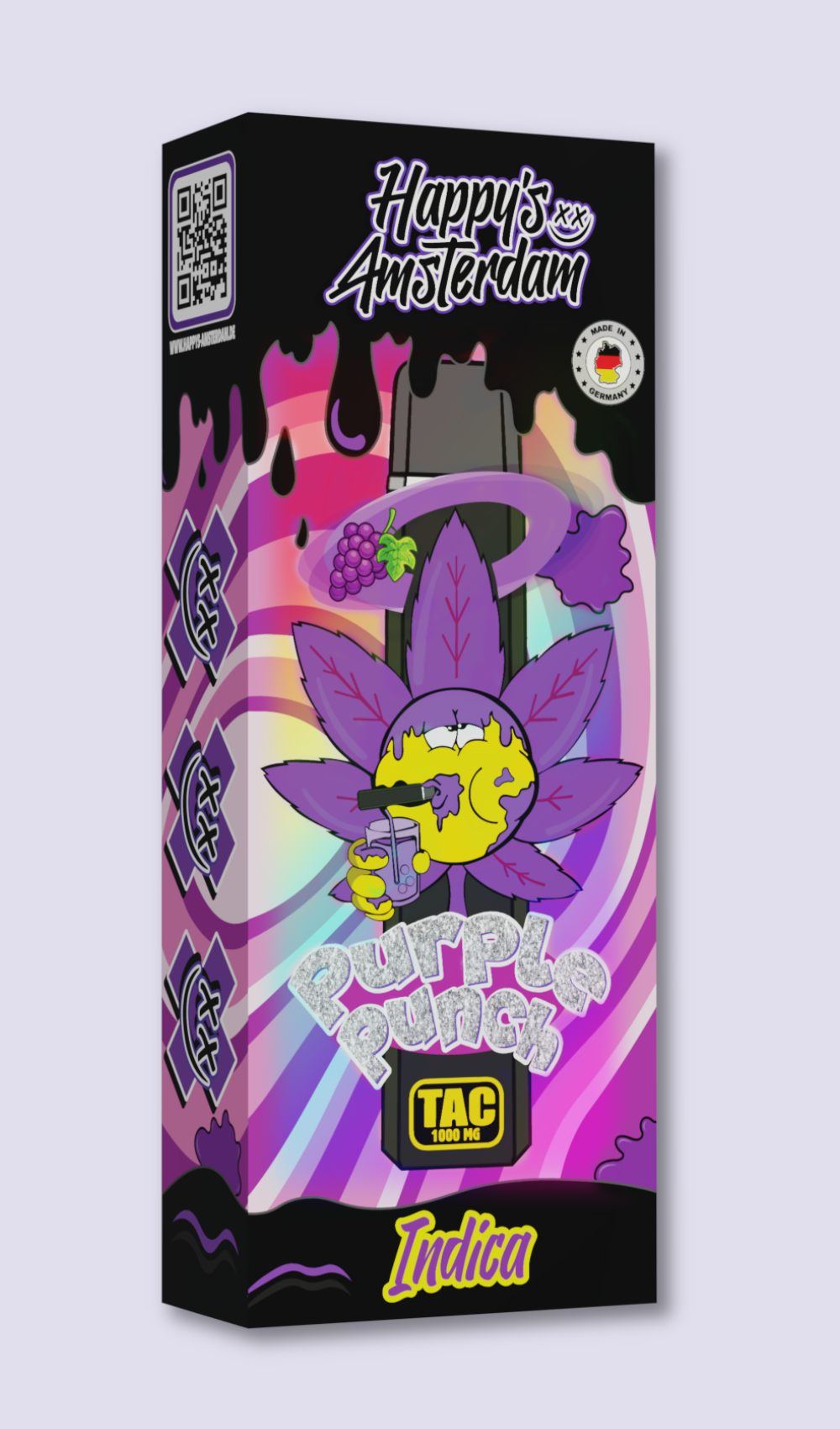 Happy‘s Amsterdam TAC Vape - Purple Punch