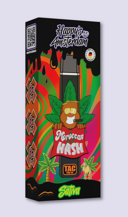 Happy‘s Amsterdam TAC Vape - Moroccan Hash