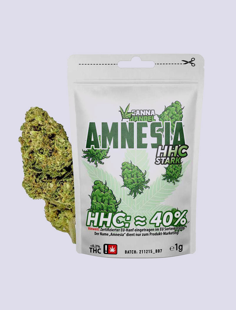 HHC-Blüte amnesia haze mit 40% HHC